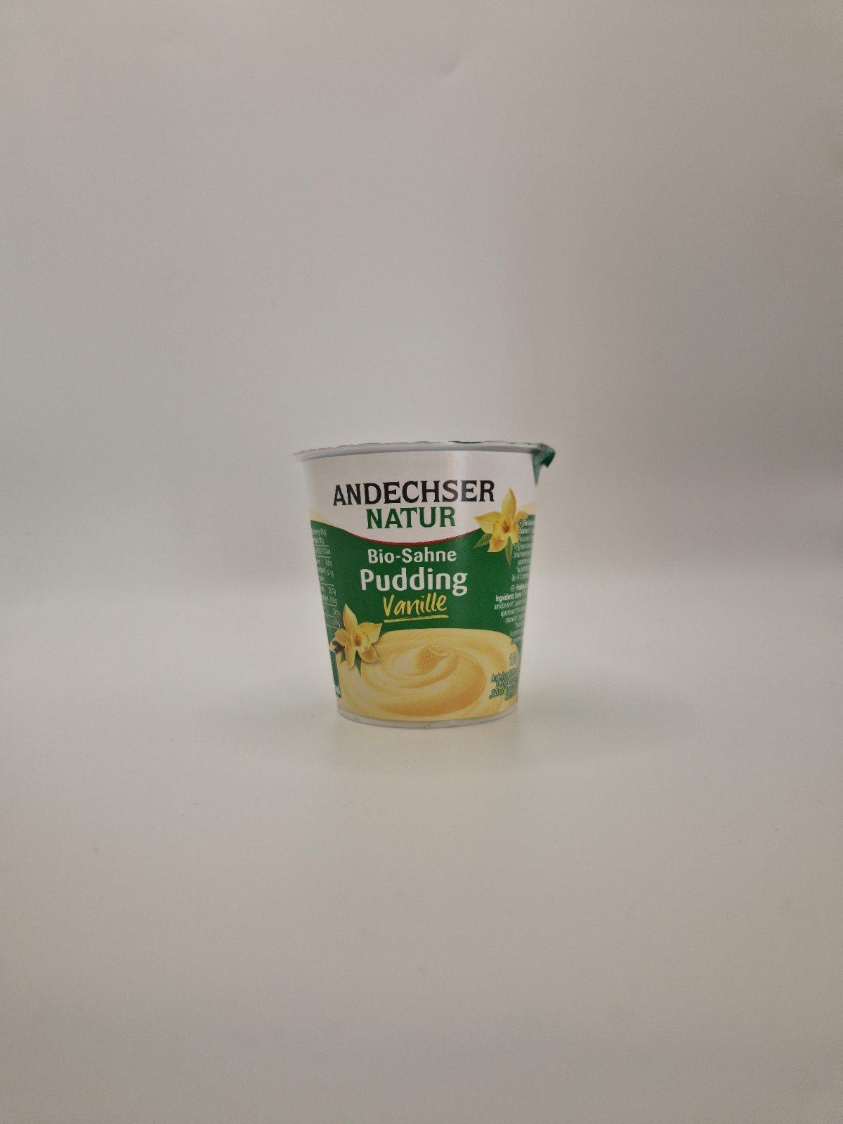 Pudding alla vaniglia bio
